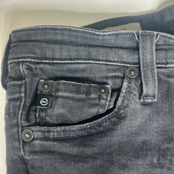 Ag Adriano Goldschmied distressed black skinny jeans - Picture 4 of 6